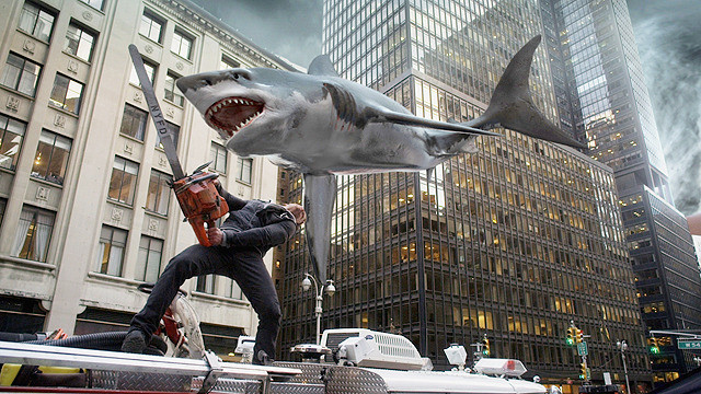 シャークネード2カテゴリー 動画フル無料視聴 サメ映画ニューヨーク上陸を見る